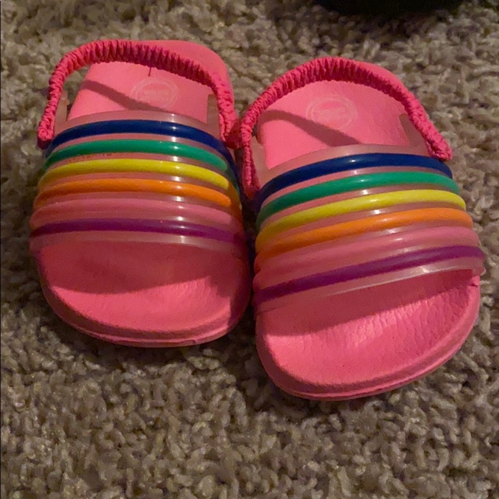 Baby girl pink with supporting straps